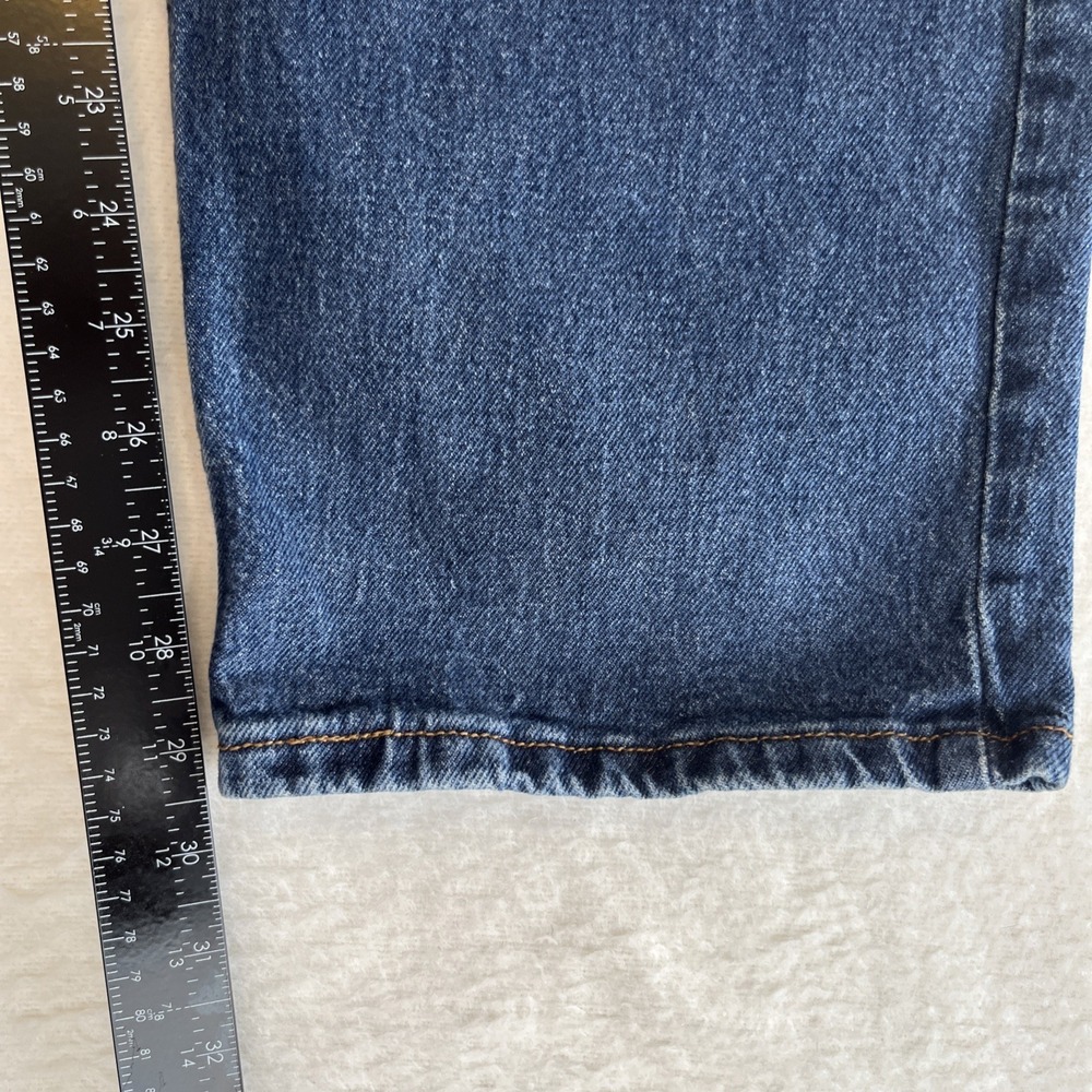 VTG Lee Jeans Relaxed Fit Mens 42x30 Blue Denim Pants Casual - Picture 13 of 15